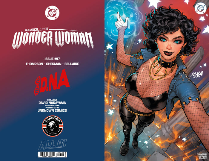 [FOIL] ABSOLUTE WONDER WOMAN #17 DAVID NAKAYAMA Megacon 2026EXCLUSIVE VIRGIN VAR (02/25/2026)