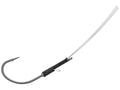 Gamakatsu Antenna Hook NSC featuring a sharp, curved fishing hook with a black wrapped shank and two clear antenna wire extensions for improved bait presentation.