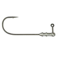 Single Gamakatsu Horizon Head Jig Head fishing hook with a sharp curved point, weighted lead head, and an eyelet for attaching fishing tackle.
