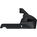 Black plastic housing component designed for mounting a transducer, shown from the side, identified as Garmin nose Cone With GT56 Transducer mount for marine electronics use.