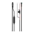 Power/Network Cable for the LiveScope™ 2 Transducer Series showing detailed connectors and cable features designed for marine electronics and fishing tackle use.