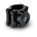 Shaft Mount for the LiveScope™ 2 Transducer Series 0 Degrees, a black durable mounting bracket designed for secure attachment of marine electronics, featuring a circular base with radial grooves and bolt holes.