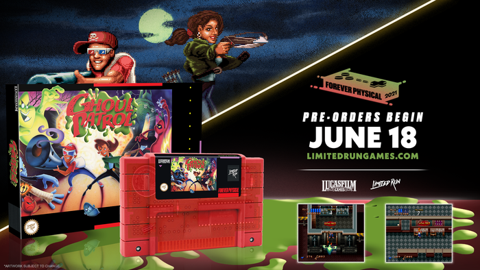 Ghoul Patrol (Grey or Red)  - SNES