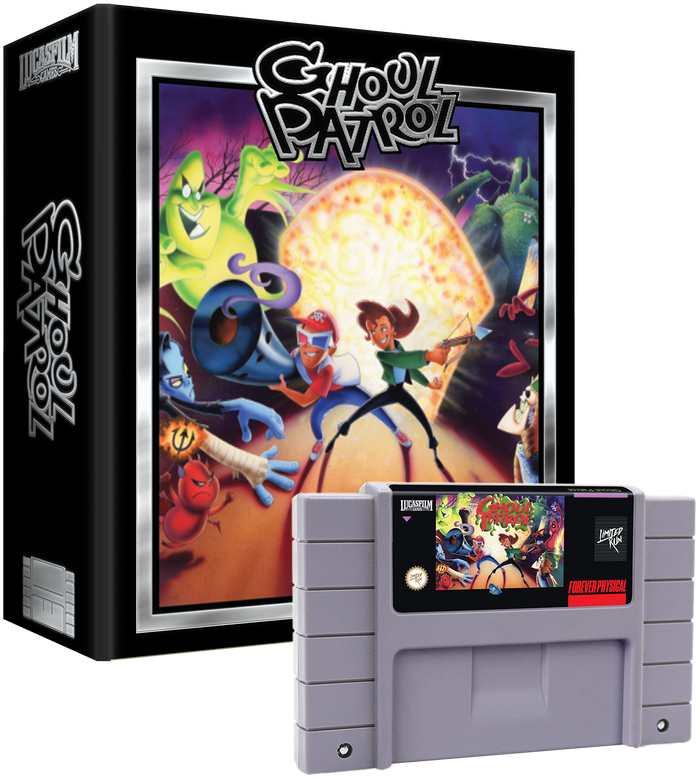 Ghoul Patrol Premium Edition (Grey or Red)  - SNES