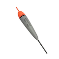 Hawken AF-9 Aero Float (Fixed Double Stem) fishing tackle with a streamlined gray body and bright orange top for high visibility in water.