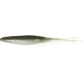 Hideup Judy Fish 5.2" soft plastic fishing lure in translucent gray with black speckles and multiple slender appendages for lifelike movement in water.