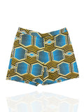 High Waist Shorts - Fulladu Print