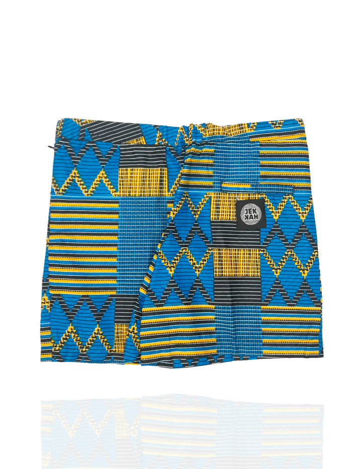 High Waist Shorts - Pirang Print
