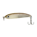 Fishing lure with a hook on a white background