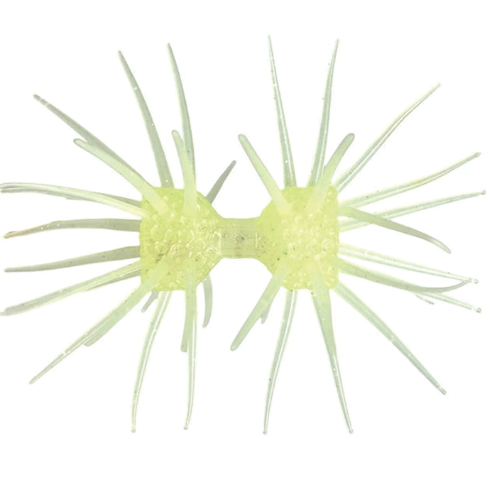 .87" (22mm) / Clear Lime Shad