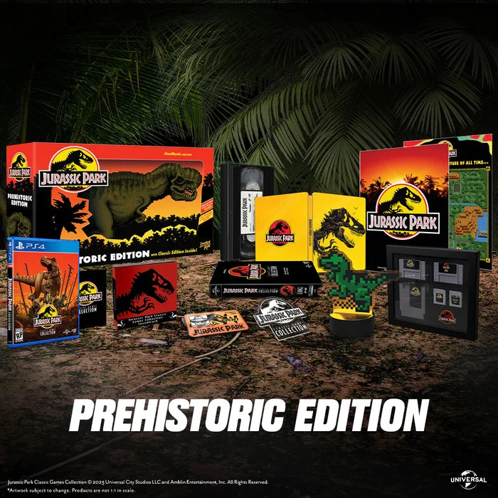 JURASSIC PARK: CLASSIC GAMES COLLECTION PREHISTORIC EDITION (PS4)