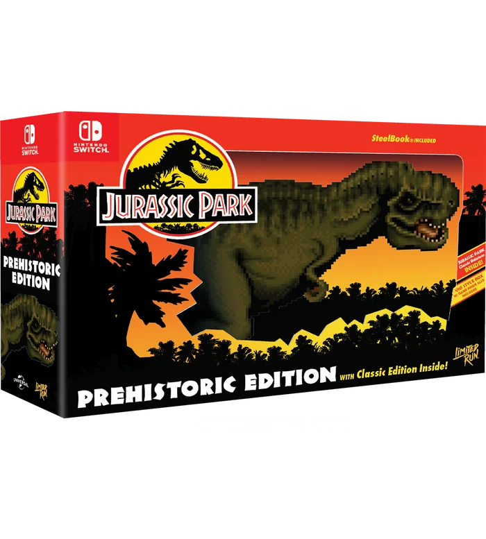 JURASSIC PARK: CLASSIC GAMES COLLECTION PREHISTORIC EDITION (SWITCH)