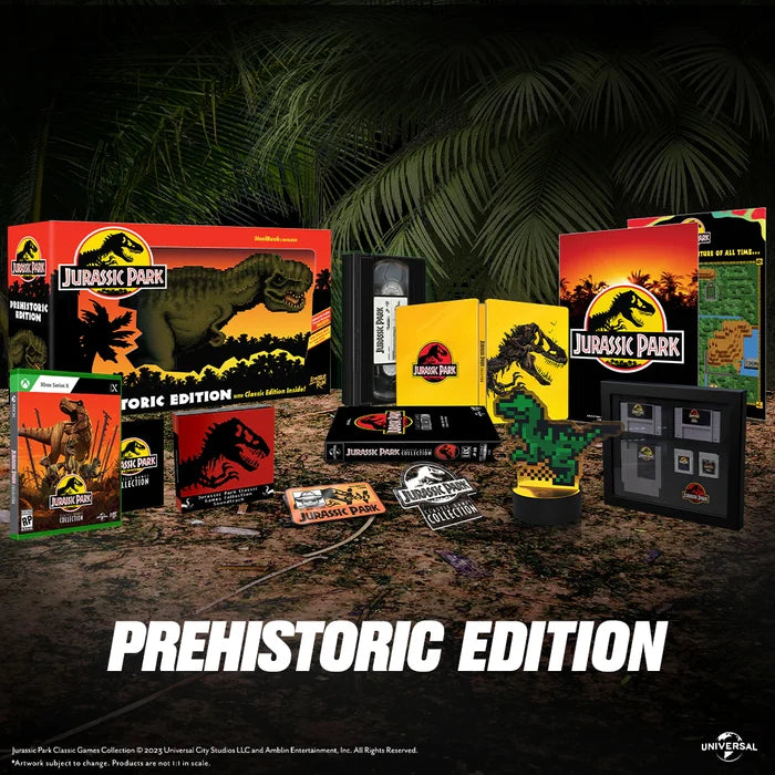 JURASSIC PARK: CLASSIC GAMES COLLECTION PREHISTORIC EDITION (XBOX SERIES X)