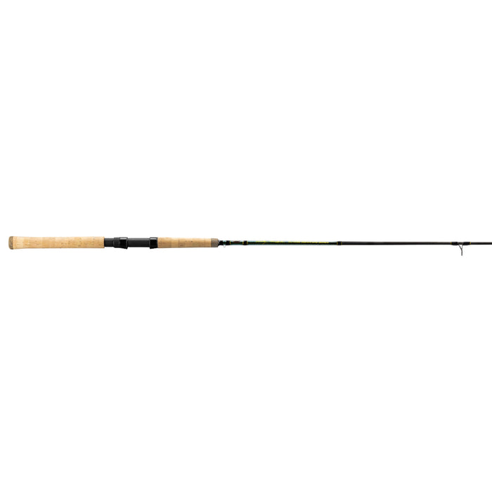 Lew's Wally Marshall Classic Signature Series Crappie Jigging Rods featuring a light brown cork handle, black reel seat, and slender black fishing rod designed for precise jigging and fishing tackle use.
