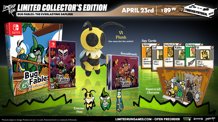 Limited Run #105: Bug Fables: The Everlasting Sapling Collector's Edition - Switch