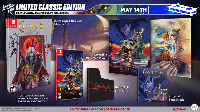 Limited Run #106: Castlevania Anniversary Collection Classic Edition - Switch