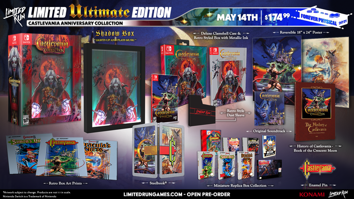 Limited Run #106: Castlevania Anniversary Collection Ultimate Edition - Switch