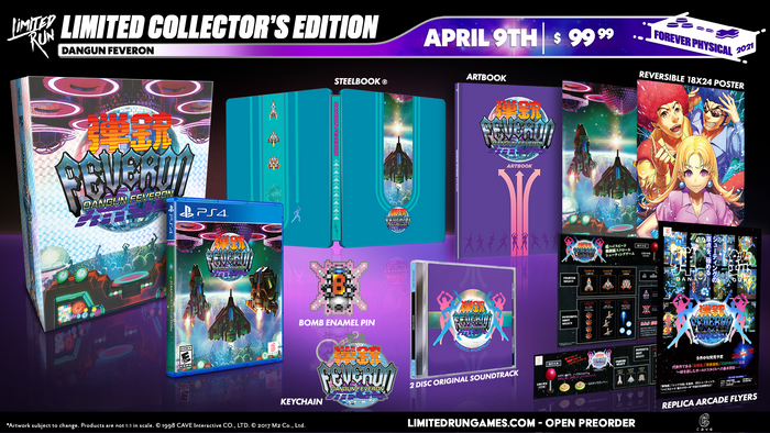 Limited Run #398: Dangun Feveron Collector's Edition - PS4