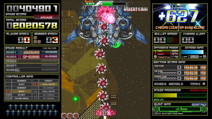 Limited Run #398: Dangun Feveron Collector's Edition - PS4