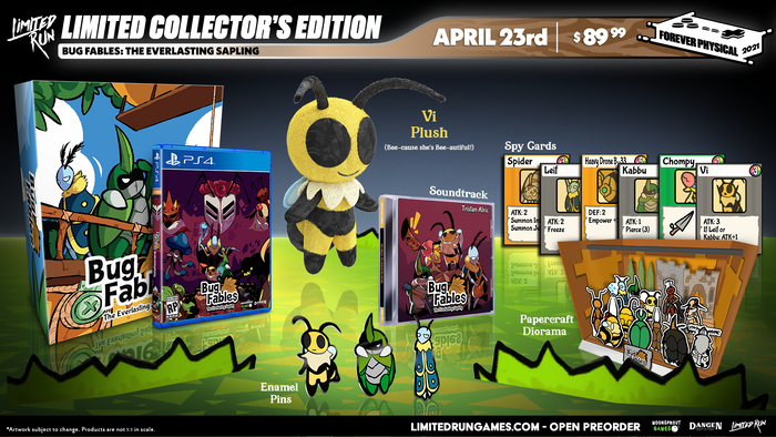 Limited Run #400: Bug Fables: The Everlasting Sapling Collector's Edition - PS4