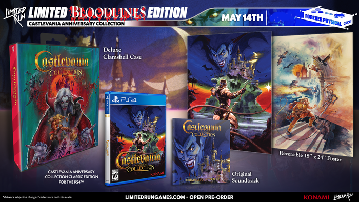 Limited Run #405: Castlevania Anniversary Collection Bloodlines Edition - PS4