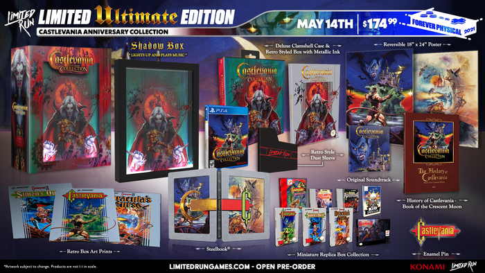 Limited Run #405: Castlevania Anniversary Collection Ultimate Edition - PS4
