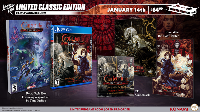 Limited Run #443: Castlevania Requiem Classic Edition (PS4)
