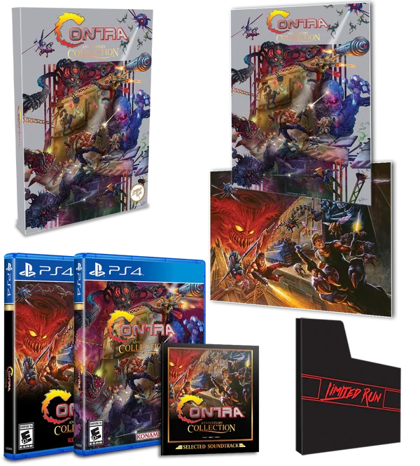 LIMITED RUN #446: CONTRA ANNIVERSARY COLLECTION CLASSIC EDITION (PS4)