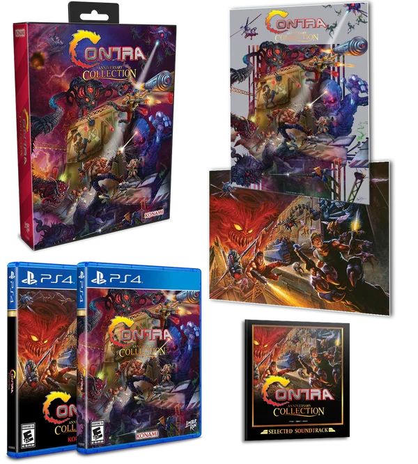 LIMITED RUN #446: CONTRA ANNIVERSARY COLLECTION HARD CORPS EDITION (PS4)