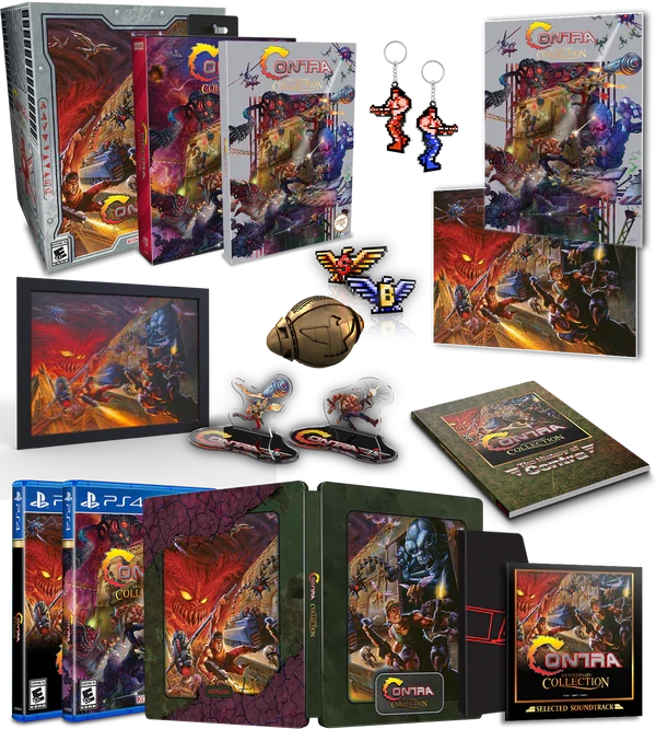 LIMITED RUN #446: CONTRA ANNIVERSARY COLLECTION ULTIMATE EDITION (PS4)