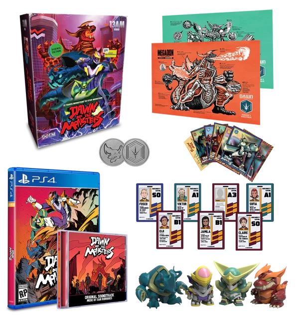 LIMITED RUN #448: DAWN OF THE MONSTERS COLLECTOR'S EDITION (PS4)