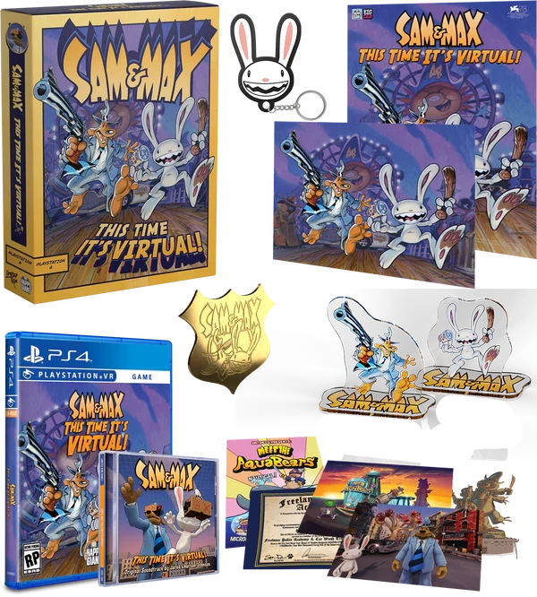 LIMITED RUN #459: SAM & MAX: THIS TIME IT'S VIRTUAL! COLLECTOR’S EDITION (PSVR)