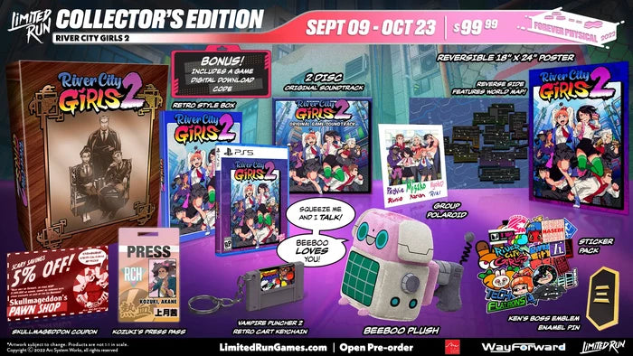 LIMITED RUN #476: RIVER CITY GIRLS 2 ULTIMATE EDITION (PS4)
