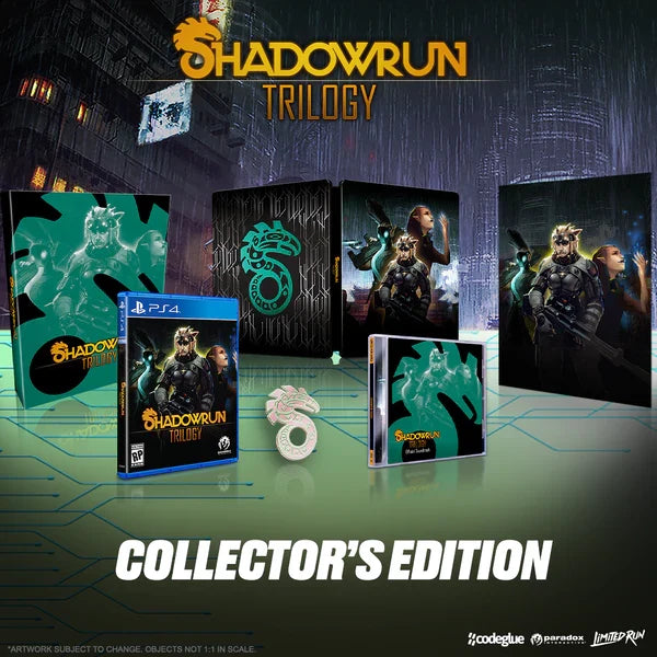 LIMITED RUN #481: SHADOWRUN TRILOGY COLLECTOR'S EDITION (PS4)