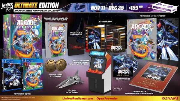 LIMITED RUN #487: ARCADE CLASSICS ANNIVERSARY COLLECTION ULTIMATE EDITION (PS4)