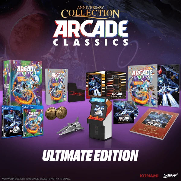 LIMITED RUN #487: ARCADE CLASSICS ANNIVERSARY COLLECTION ULTIMATE EDITION (PS4)
