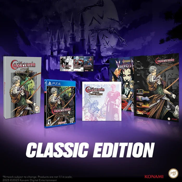 LIMITED RUN #524: CASTLEVANIA ADVANCE COLLECTION CLASSIC EDITION (PS4)