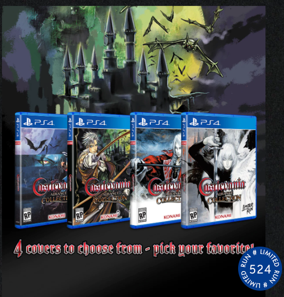 LIMITED RUN #524: CASTLEVANIA ADVANCE COLLECTION (PS4)