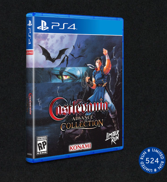 LIMITED RUN #524: CASTLEVANIA ADVANCE COLLECTION (PS4)