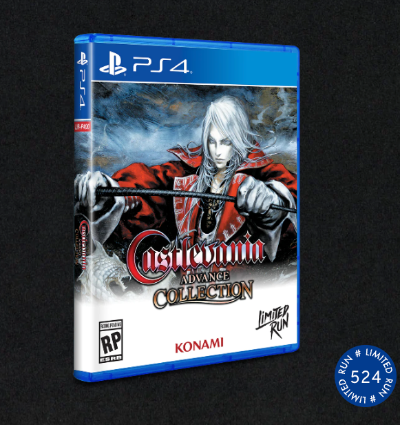 LIMITED RUN #524: CASTLEVANIA ADVANCE COLLECTION (PS4)