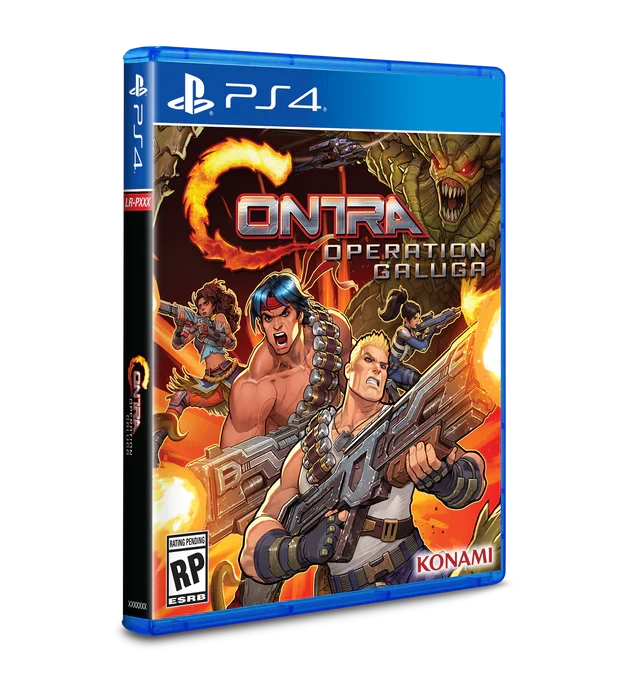 LIMITED RUN #550: CONTRA: OPERATION GALUGA (PS4)