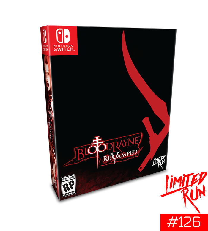 Limited Run: Bloodrayne: Revamped Collectors's Edition (Switch #126, PS4 #432, PS5 #015)