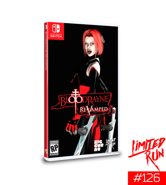 Limited Run: Bloodrayne: Revamped (Switch #126, PS4 #432, PS5 #015)