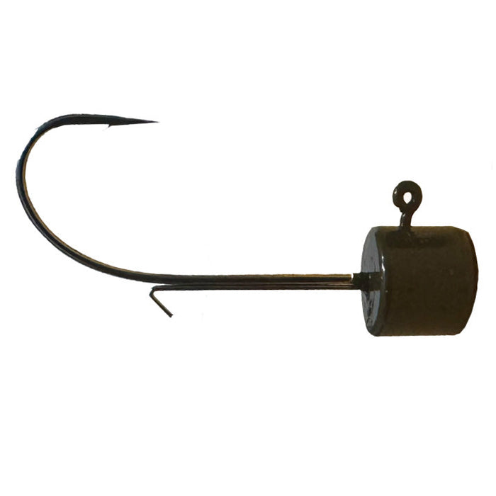 Limitless Felix's Big Ned Head fishing lure featuring a sharp hook attached to a weighted, cylindrical head designed for effective fishing tackle use.