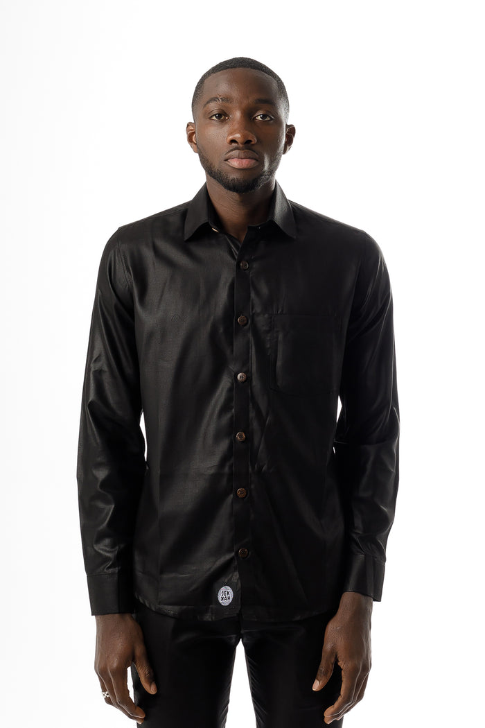 Long Sleeved Shirt - Black