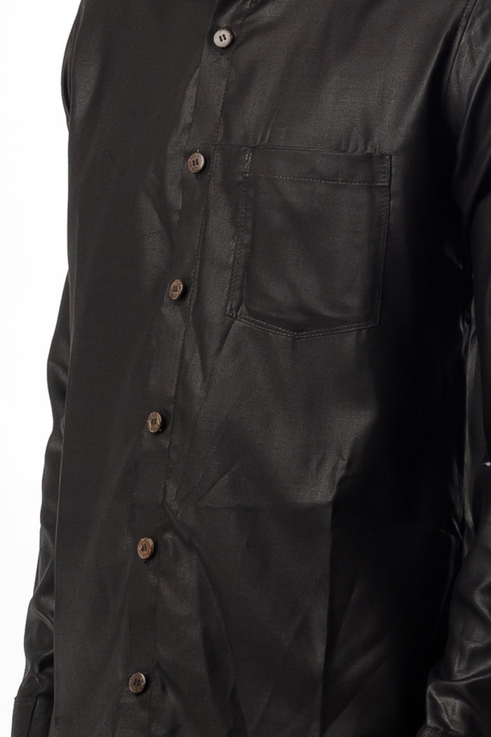 Long Sleeved Shirt - Black