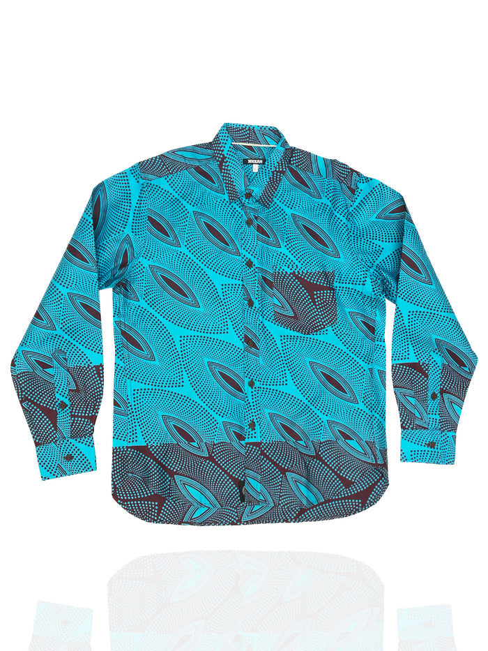 Long Sleeved Shirt - Kafuta Print