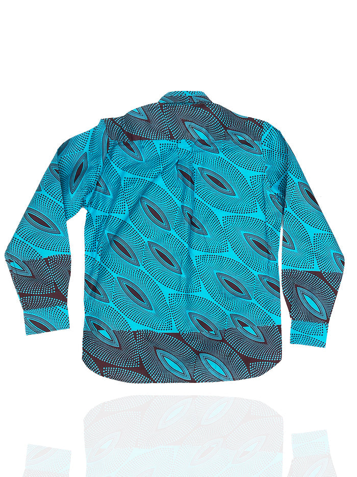 Long Sleeved Shirt - Kafuta Print