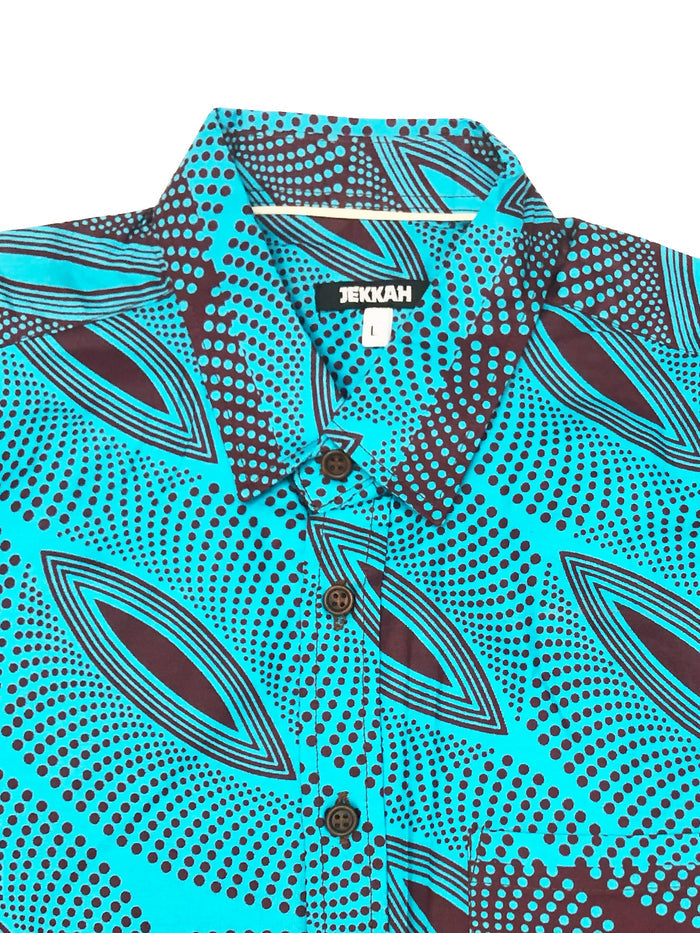 Long Sleeved Shirt - Kafuta Print