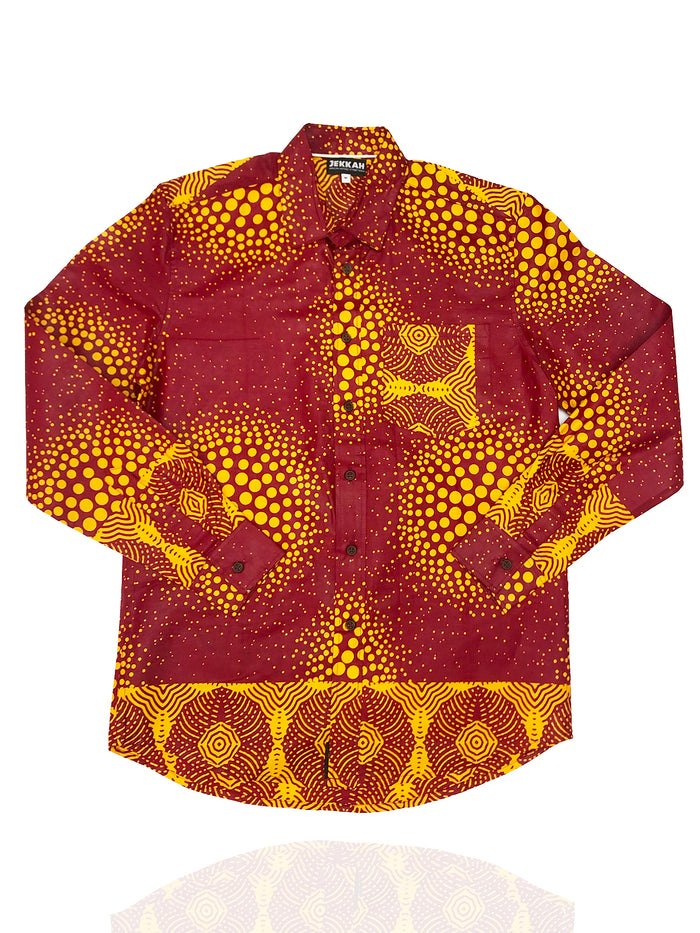 Long Sleeved Shirt - Samianga Print